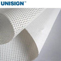 Rouleau de bannière en maille PVC pour impression numérique, pour la publicité extérieure et les graphiques de bâtiment