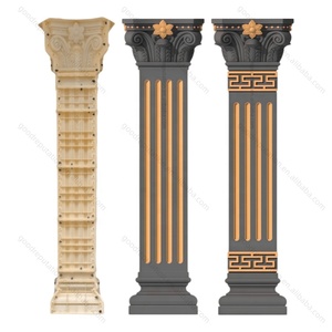 Molde de silicona ajustable de alta calidad para pilares de cemento prefabricados romanos, diseño de columna de hormigón, venta al por mayor - Product Image 5