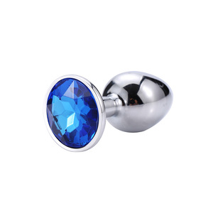 Hot Sale Butt Plug Anale in Metallo con Gioiello, Giocattoli Anali in Acciaio Inossidabile, Plug Anale Grande per il Piacere Femminile, <span class=keywords><strong>Sex</strong></span> Toys - Product Image 5