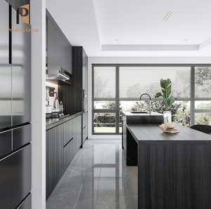 Moderne Rosa Küchenschränke Fabrikverkauf Flachpack-Küchenschränke Neue Komplette Küchenschrank-Designs - Product Image 6