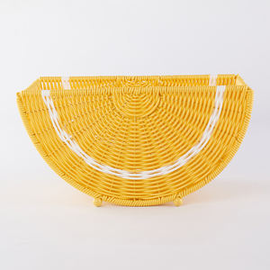 2024 vente chaude mode coloré PP panier de rangement <span class=keywords><strong>lemen</strong></span> et forme de fruit pour la décoration de la maison - Product Image 1