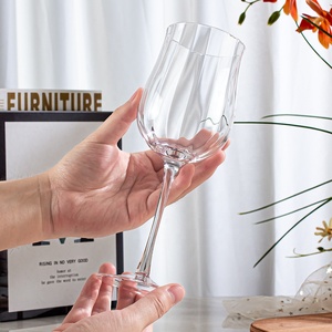 Cristal soufflé à la main à rayures verticales pour flûtes à <span class=keywords><strong>champagne</strong></span> Gobelets à cocktail élégants et verres à vin tulipe pour la couleur <span class=keywords><strong>champagne</strong></span> - Product Image 5