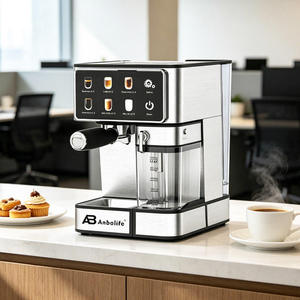 Cafetera Espresso Anbolife 2 con Termobloque, 2650W, 20 Bares, Pantalla Táctil, Tanque de Leche de 500ml, Cafetera de un Toque para el Hogar - Product Image 4