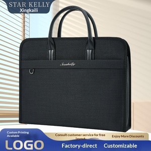 Sac de réunion portable pour bureau, en tissu Oxford, pour <span class=keywords><strong>homme</strong></span>, avec fermeture éclair et lettrage imprimé, pour ordinateur portable et documents - Product Image 5