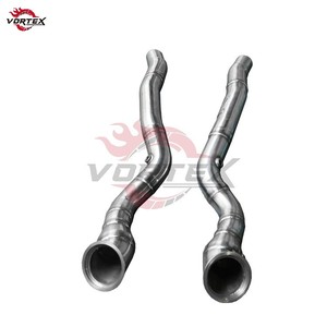 Sistema de Escape Electrónico Vortex de Acero Inoxidable con Válvula Dorada para Ferrari F12 con Sistema de Escape Catback con Válvula - Product Image 6