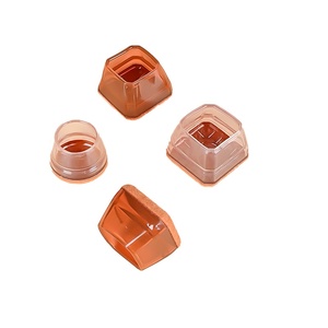 Protège-pieds en silicone et feutre tout-en-un pour chaises, épaissis et résistants à l'abrasion, pour chambre, table basse et mobilier domestique - Product Image 1