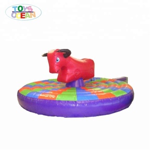 New Design <strong>Inflatable</strong> Mechanical Mini Cow <strong>Bull</strong> <strong>Ride</strong> for Kids Sale Mall - Product Image 5