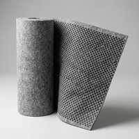 Feutre rigide non tissé aiguilleté 5 mm léger 100 % polyester pour support de tapis, tissu de base composite et rembourrage