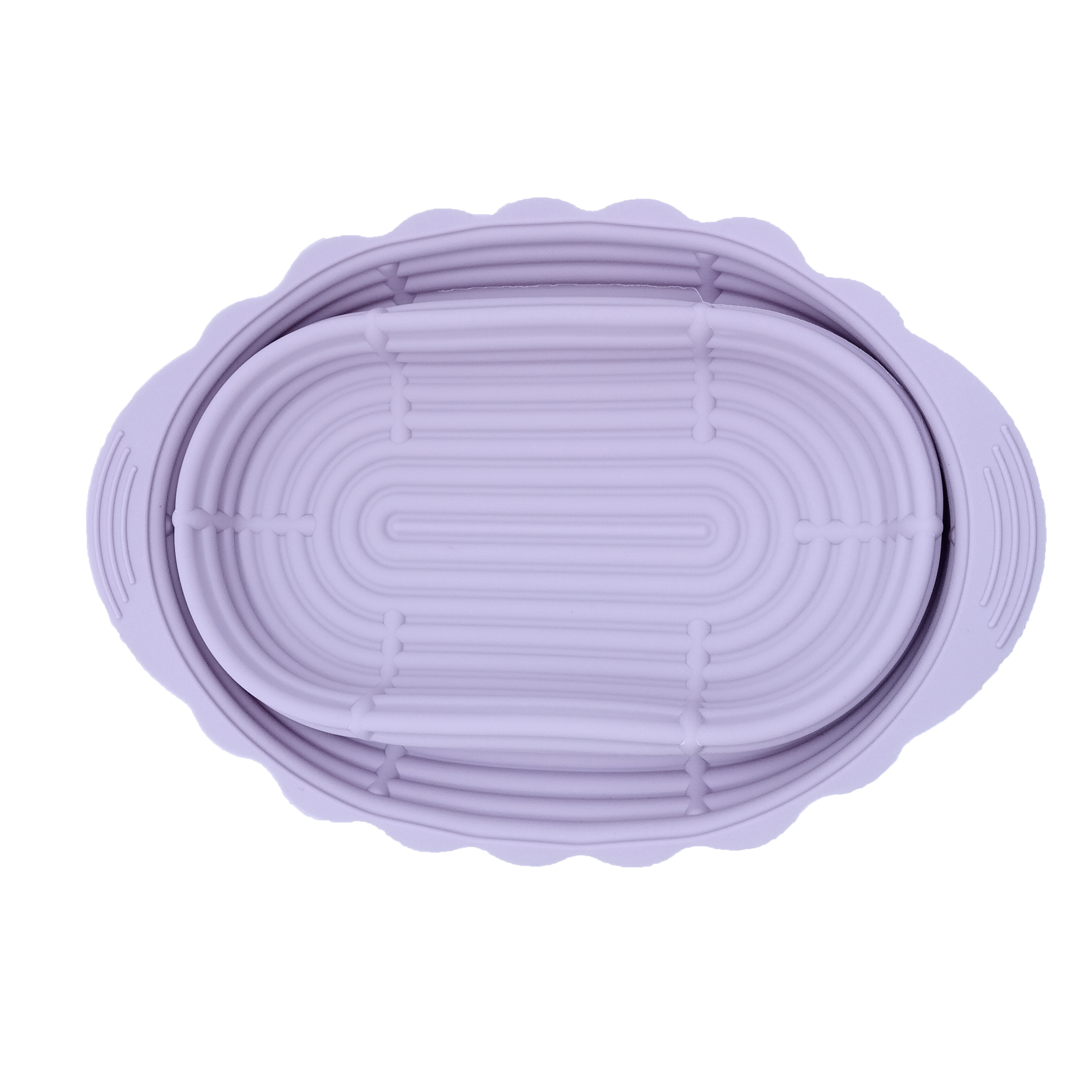 Oval Purple