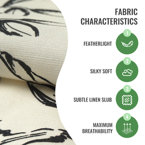Fournisseur en gros de tissus imprimés en lin lyocell écologique pour vêtements masculins - Product Image 2