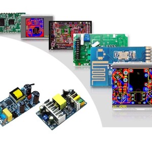 Circuit imprimé de conversion de signal PWM 0-10V personnalisé Light Element F-10, module électronique numérique - Product Image 1