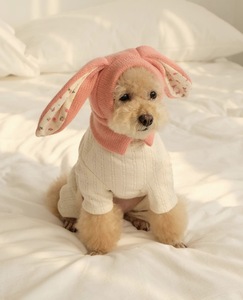 Gorro <span class=keywords><strong>de</strong></span> invierno para mascotas, gorro <span class=keywords><strong>de</strong></span> punto con orejas bonitas para cachorros, gorro para mascotas, visera para perros y gatos, accesorios para mascotas 2023 - Product Image 5
