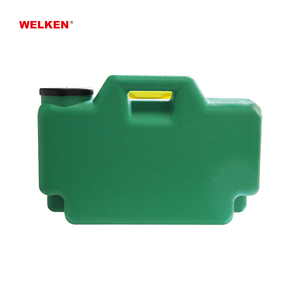 Estación de Lavado de Ojos de Emergencia Portátil Verde de 35L, No Conductiva, de Polipropileno, para Primeros Auxilios - Product Image 3