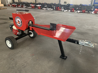 Fendeuse de bûches cinétique à essence 3s Super Rapide 40 tonnes FLS-40