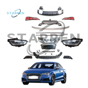 <span class=keywords><strong>A3</strong></span>กันชนหน้าสไตล์ S3 2017-2020ชุดตะแกรงไฟท้ายรถสำหรับ <span class=keywords><strong>Audi</strong></span> - Product Image 1