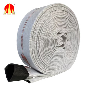 <strong>1</strong> <strong>1</strong>/<strong>4</strong> Inch <strong>Red</strong> <strong>Rubber</strong> Fire Flexible <strong>Hose</strong> with Brass Coupling for Firefighting Equipment &amp; Accessories - Product Image 3