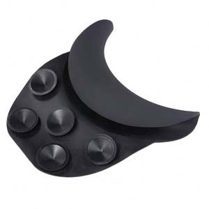 Cojín de lavabo de champú antideslizante de diseño moderno portátil, almohada de salón de belleza en forma de U, cinta de silicona, ventosa, soporte para el cuello - Product Image 1