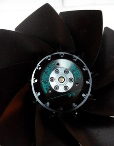 A2D250-AI02-01 ebmpapst 400V AC 250มม. 0.2A 100W 2500rpm ลูกปืนมอเตอร์เซอร์โวภายนอกพัดลมระบายความร้อนแกนโรเตอร์ - Product Image 3