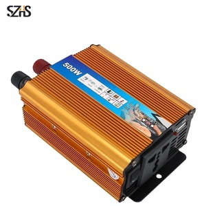 Inversor de Onda Sinusoidal Modificada de 500W/600W/1000W, DC12V a AC220V, Pequeño y Conveniente, para Sistemas de Conversión de Energía Doméstica - Product Image 1