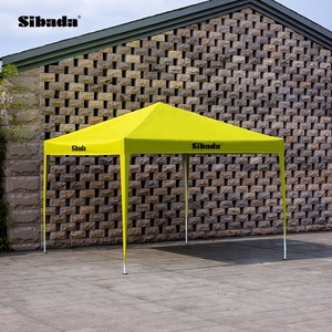 Tonnelle Pop-up Imperméable 3x3 en Tissu Oxford 210D et PVC, Simple Couche, Toutes Saisons, pour Jardin, Fêtes et Extérieur - Product Image 6