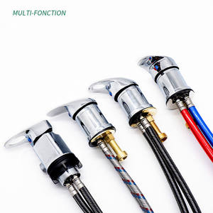 Usine Shampooing lit robinet salon de beauté salon de coiffure salon de coiffure eau chaude et froide mitigeur accessoires mitigeur poinçon - Product Image 2