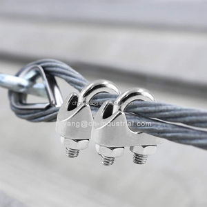 Clip de câble en acier inoxydable 1/8 pouce, colliers de serrage pour câble M3 en acier inoxydable 304, pour câble ou corde métallique de 1/16 "-1/8" - Product Image 5