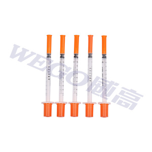 <span class=keywords><strong>Jeringa</strong></span> <span class=keywords><strong>de</strong></span> inyección desechable <span class=keywords><strong>de</strong></span> alta calidad, suministro médico aprobado por la CE, 0,5 ml, <span class=keywords><strong>1ml</strong></span> - Product Image 4