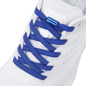 <span class=keywords><strong>Fashion</strong></span> desain populer tali sepatu datar sepatu bot kerja lebar sepatu renda katun setengah elastis tanpa tali sepatu untuk Sneaker - Product Image 1