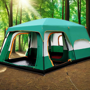 Tente de camping familiale double couche imperméable pour 5 à 10 personnes Wind Valley - Product Image 6