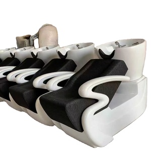 Cama de lavado de cabello para peluquería, semidecúprida, de fibra de vidrio, especial para peluquerías de moda en internet - Product Image 5