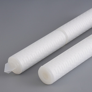 40-Inch Pleated Filter Cartridge High Efficiency Water Treatment Filter For Chemical And Electroplating Plants - Product Image 2