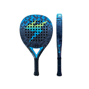 Raqueta de Pádel de Fibra de Carbono 18K en Forma de Lágrima, Superficie Rugosa, Raqueta de Pádel Profesional de Alto Rendimiento para Jugadores - Product Image 1