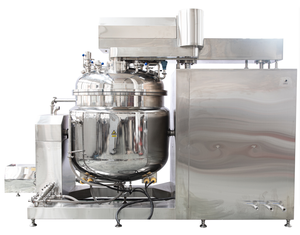 Chân không trộn <span class=keywords><strong>homogenizer</strong></span> 500 kg mỹ phẩm sản xuất dây chuyền sản xuất - Product Image 5