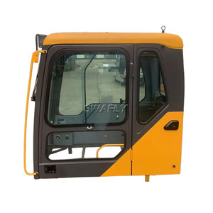 Swafly-cabina de excavadora EC210D para <span class=keywords><strong>Volvo</strong></span>, puerta de cabina con vidrio - Product Image 1