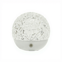 Lampe de chevet à effet d'ondulation d'eau personnalisée OEM, alimentation USB, couleurs RVB, télécommande pour chambre/salon