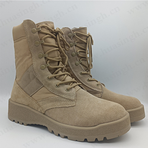 XC, Bốt Chiến Thuật Cao Su PU + Cứng Bền Chất Lượng Cao BỐT CHIẾN ĐẤU Da Bò Tự Nhiên Thoáng Khí Thời Tiết Nóng HSM173 - Product Image 5