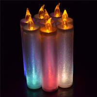 Rifornimento Della Fabbrica Della cina Nuovi Gadget 2020 Senza Fiamma Led Bagliore Attraverso Scintillante Candele
