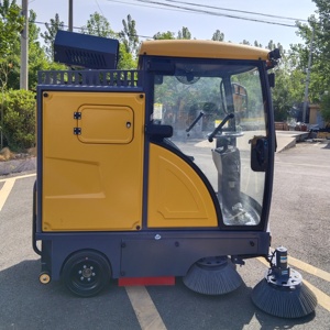 Kommerzielle industrielle Boden kehrmaschine Maschine Saubere und effiziente Elektrizität für Werkstatt Straße Straße elektrische Kehrmaschine - Product Image 4