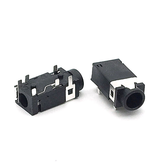 New 3.5mm Socket PJ-31060 PJ-342 Audio Jack 6 Pins Pcb DIP Panel Stereo Headphone Connector Pj-31060
