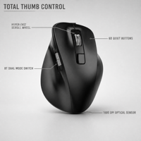 Mouse USB Ergonomis Vertikal untuk Tangan Kanan, Klik Senyap, OEM Nirkabel, Baterai Lithium Lepas Pasang, Roda Gulir Cepat untuk Kantor