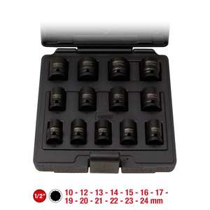 KS TOOLS - 515.0900 Jeu de douilles à chocs 12 points (13 pcs), 1/2 '' - EAN 4042146230206 DOUILLES À IMPACT ET ACCESSOIRES - Product Image 2