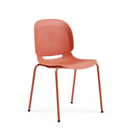 Chaises de salle à manger en plastique minimalistes modernes, légères et empilables, directement de l'usine, en PP. Pour la maison, le café, le restaurant et le bureau
