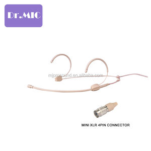 Micrófono <span class=keywords><strong>de</strong></span> auriculares <span class=keywords><strong>de</strong></span> grado <span class=keywords><strong>de</strong></span> <span class=keywords><strong>estudio</strong></span> con patrón <span class=keywords><strong>de</strong></span> captación cardioide Micrófono <span class=keywords><strong>de</strong></span> auriculares <span class=keywords><strong>de</strong></span> doble oído para comunicación manos libres - Product Image 1