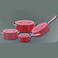 Ensemble de casseroles en céramique antiadhésive pour la maison, ensemble de casseroles Maifanshi, poêle antiadhésive, wok et marmite, ensemble cadeau