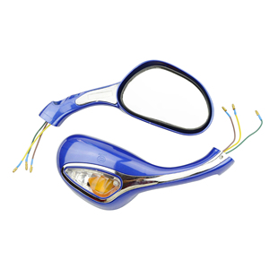 GOOFIT-<span class=keywords><strong>espejo</strong></span> retrovisor para motocicleta, intermitente de 8mm para GY6, 50cc, 80cc, 125cc, 150cc, 250cc - Product Image 4