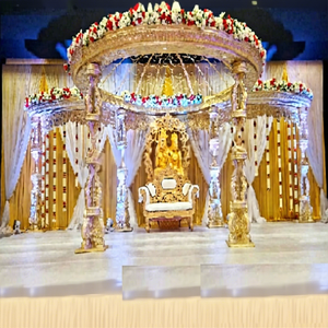 Grandes Mandapams Kalyana para Bodas del Sur de la India, Decoración de Mandap para Bodas, Estilo Tradicional, Shaadi Kalyana Mandap, Alemania - Product Image 1