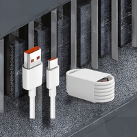 Enfoque 1M Teléfono móvil Super Cargador Cable USB C Cable Super Fast Cable de carga USB a Tipo C Cable de datos del teléfono móvil