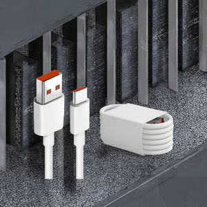 슈퍼 퀵 차지 67W 6A USB 데이터 케이블 3.3ft 1m 샤오미 폰용 고속 충전 호환 USB 타입-<span class=keywords><strong>C</strong></span> 67W 6A 충전 케이블 - Product Image 3