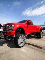 Rines de Aleación para Chevy de 22x14, 24x14, 26x16, 6 Birlos, 6x139.7, Rines Dobles 8x6.5, Estilo H, Diseño Cóncavo, Rines Forjados para Camionetas Todoterreno