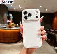 Coque de téléphone souple antichoc en TPU style Ins avec fenêtre de visualisation de l'appareil photo grande taille et découpe précise pour iPhone 18 Pro/18 Pro Max et séries 11